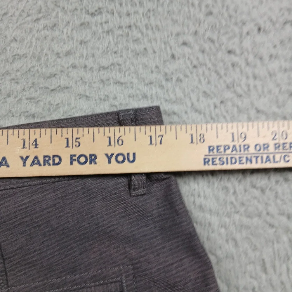 PGA Tour Men's Golf Shorts Size 34‎ Grey Heathered Performance Active EUC